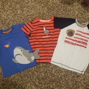 4t t-shirt bundle baseball and shark